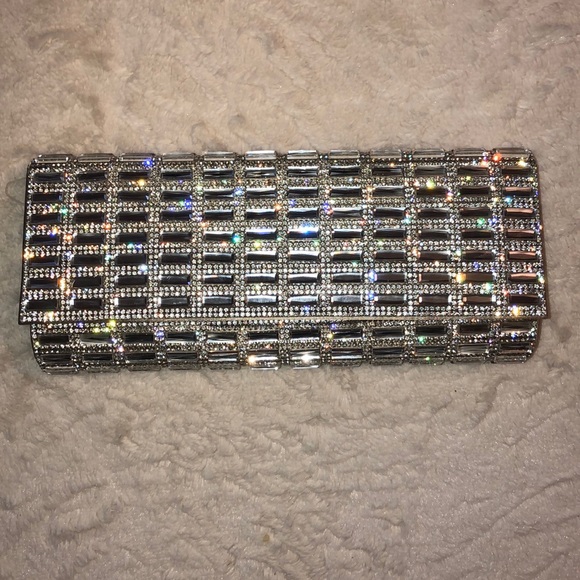 Aldo Handbags - Aldo rhinestone clutch/ evening bag